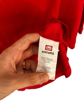 Koszulka Ecko czerwona z logiem L