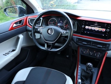 Volkswagen Polo VI Hatchback 5d 1.0 TSI 95KM 2017 VW Polo 1.0 TSI, Salon Polska, Skóra, Klima, zdjęcie 6