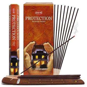 Indyjskie Kadzidełka Aromat Ochrona Protection Aroma 20 Sztuk HEM