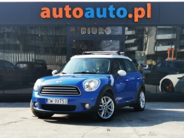 Mini Countryman R60 Crossover 1.6 122KM 2013 MINI Countryman, Automat, Przebieg 158157km, Czujniki parkowania, Skóra, zdjęcie 2