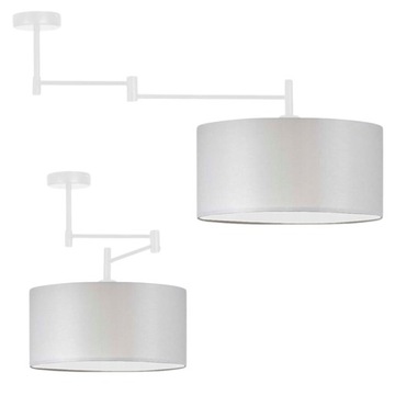 Lampa do sufitu podwieszanego abażur modna LED