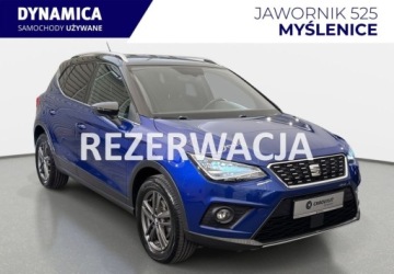 Seat Arona Crossover 1.0 EcoTSI 95KM 2018 Seat Arona Xcellence 1.0TSI 95KM M5 2018 r., salon PL, niski przebieg 95KM