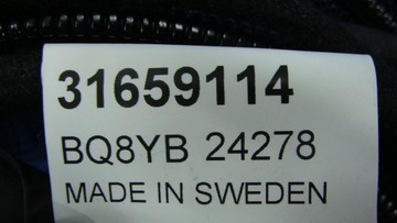 INSTALACE SVAZEK PARKOTRONIK PDC VOLVO XC60 II 31659114