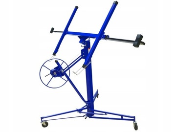 PODNOŚNIK Płyt gipsowych GEKO Udźwig do 68 kg PŁYTY do 128x488 cm + 3 KÓŁKA