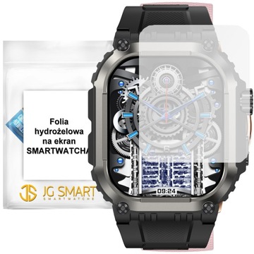 Folia ochronna na ekran smartwatcha JG SMART GTS LG101 GPS HYDROŻELOWA