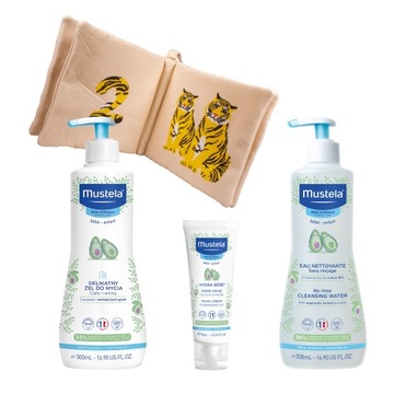 MUSTELA Zestaw Oczyszczanie + Pielęgnacja + GRATIS