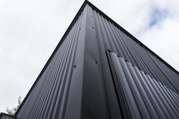 Гараж из листового металла 20х7м Гараж из листового металла для залов Склад