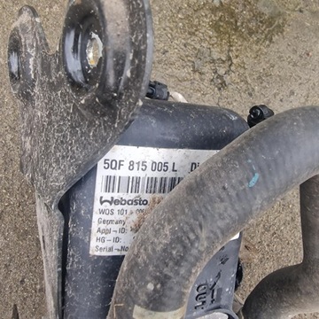 СТОЯНОЧНЫЙ ОБОГРЕВАТЕЛЬ WEBASTO ПОВРЕЖДЕН TIGUAN II 5QF815005L