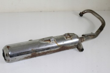 YAMAHA YBR 125 глушитель выпускной коллектор