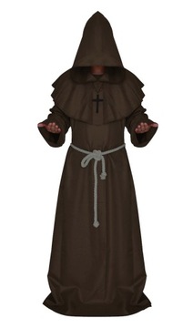 Haloweenowa szata mnicha, szata kapłanaL
