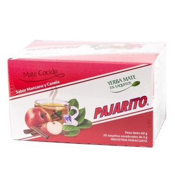 YERBA MATE PAJARITO ELABORADA JABŁKO Z CYNAMONEM