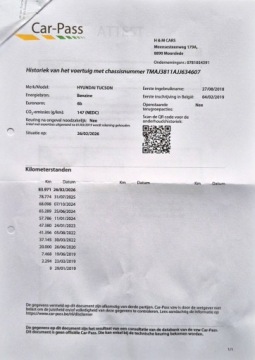 Hyundai Tucson III SUV 1.6 GDI 132KM 2018 HYUNDAI TUCSON! Stan idealny!, zdjęcie 35