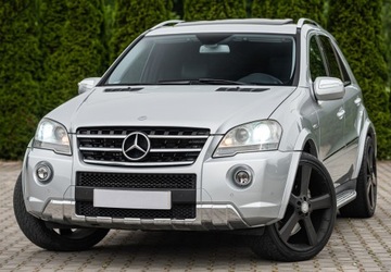 Mercedes Klasa M W164 Off-roader Facelifting AMG 6.2 V8 (63 AMG) 510KM 2010 MB ML 63AMG 510PS Dociąg Pamięci F1 Navi DvD Kamera Bixenon Wentyle Zamiana, zdjęcie 1