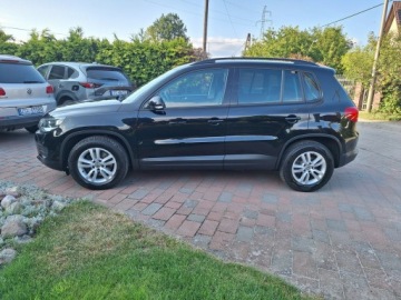 Volkswagen Tiguan I SUV Facelifting 2.0 TDI CR DPF BlueMotion 110KM 2014 Volkswagen Tiguan Klimatronik Tempomat Nawi Ledy, zdjęcie 2