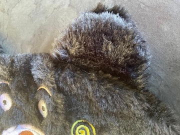 МАСКА ДЛЯ ВЕК ДЛЯ СНА, СНА, РАССЛАБЛЕНИЯ, плюшевый мишка, плюшевый мишка, черный OLDMAN PLUSH