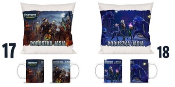 НАБОР ПОДУШЕК-КРУЖЕК FORTNITE подарок + ИМЯ