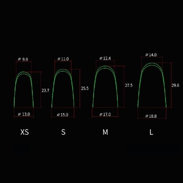 4x силиконовые накладки на гитару для