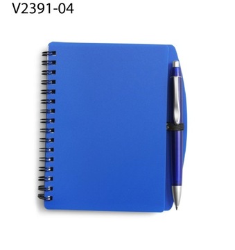 50 x Notatnik ok. A6 z długopisem TWÓJ NADRUK