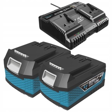 ЗАРЯДНОЕ УСТРОЙСТВО DEDRA 2 станции 18В 2х5Ач