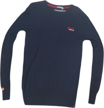 U Modny Wygodny Sweter SuperDry S Kaszmir z USA!!