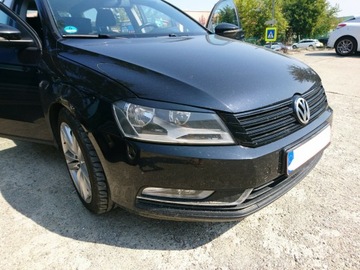 BREWKI VOLKSWAGEN PASSAT B7 //ABS /CZARNE EYEBROWS