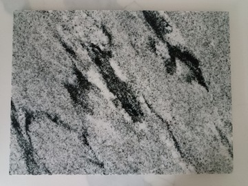 Deska do Krojenia Granitowa Kuchenna do Kuchni Duża Viscont White 30x40 cm