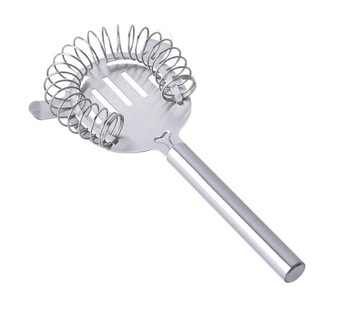 Filtr barmański z okrągłą rączką (strainer, sitko)