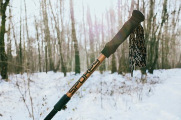 Трекинговые палки Spokey QUICK, 4 алюминиевых сегмента