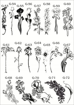 надгробие, крест-накрест, 70 узоров, ГРАВИВА