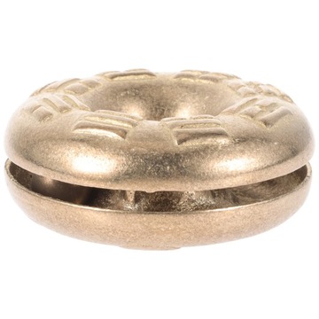 Metalowy dzwonek wykończony miedzią