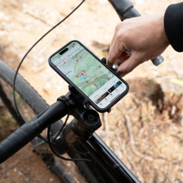 ДЕРЖАТЕЛЬ SPACECASE BIKE ДЛЯ ТЕЛЕФОНА, РУЛЯ ВЕЛОСИПЕДА, АЛЮМИНИЙ, ПРОЧНЫЙ