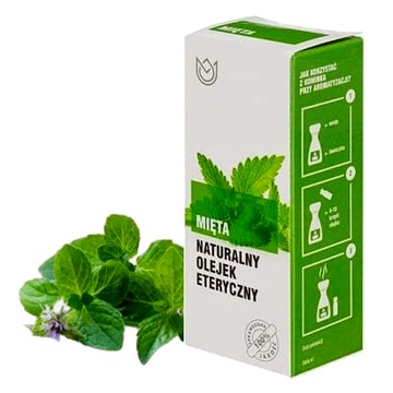 Naturalny olejek eteryczny MIĘTA 10ml - Naturalne Aromaty