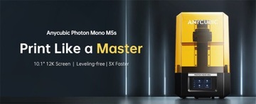 Светодиодные 3D-принтеры Anycubic Photon Mono M5S 12K 10,1 дюйма