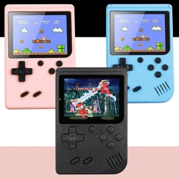 GAMEBOX PLUS 500 ИГР НА ВЫБОР ИЗ ПОРТАТИВНОЙ МИНИ-ИГРОВОЙ КОНСОЛИ с ЖК-дисплеем 1020 мАч