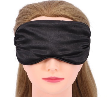 ПОВЯЗКА НА ГОЛОВУ * МАСКА ДЛЯ СНА ДЛЯ СНА, ЧЕРНАЯ
