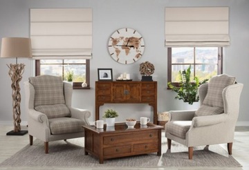 Римская штора Duo blackout 130x170