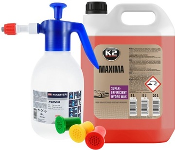 K2 MAXIMA HYDROWOSK 5L + PIANOWNICA 2L