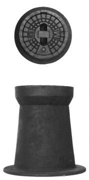SKRZYNKA ULICZNA ZASUWY STUDZIENKA WŁAZ 24CM