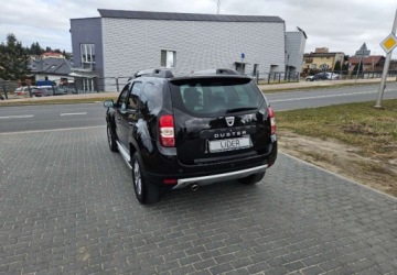Dacia Duster I SUV Facelifting 1.2 TCe 125KM 2014 Dacia Duster LIFT Czujniki Parkowania Nawigacja Skora 1-Wlasciciel 1.2, zdjęcie 3