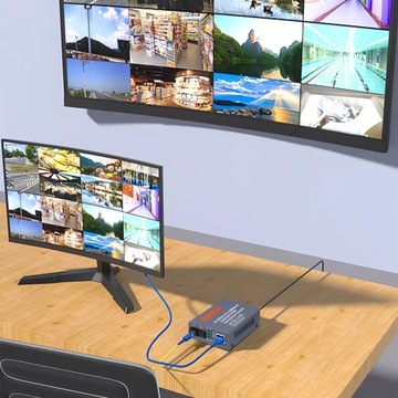 Волоконно-оптический модем Медиаконвертер Оптоволокно в