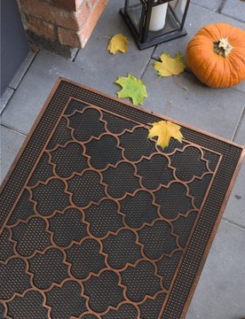 WYCIERACZKA POD DRZWI ZEWNĘTRZNA GUMOWA WEJŚCIOWA MAROKAŃSKI WZÓR DUŻA