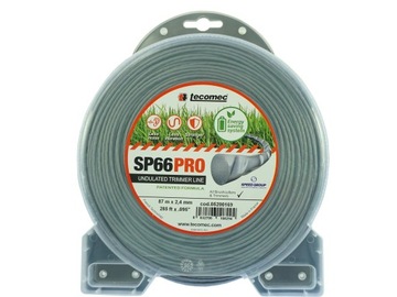 TECOMEC żyłka tnąca do kosy 2,4mm 87m SP66PRO