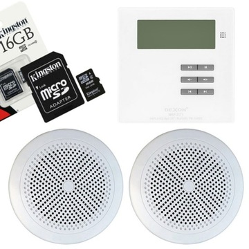 DEXON RADIO Z BLUETOOTH USB DO ŁAZIENKI KUCHNI B