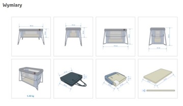 Детская кроватка MAXI COSI IRIS ESSENTIAL GREY