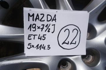 MAZDA 6 GJ RÁFKY 19 5X114.3 225/45ZR19