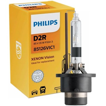 ŻARNIK PHILIPS D2R VISION XENON ŻARÓWKA KSENON OEM 85V 35W Z HOMOLOGACJĄ