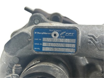 FIAT 500 07- 1.3 MULTIFUNKCE TURBO TURBÍNA 55221409