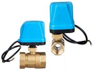 ЭЛЕКТРОННЫЙ КЛАПАН ШАРОВОЙ 1/2'' 230 V DN15 ВОДНЫЙ ДВИГАТЕЛЬ
