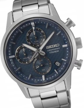 Klasyczny zegarek męski Seiko SSB387P1
