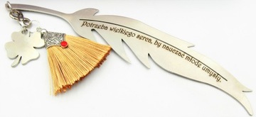 komunia pamiątka Zakładka Do Książki z dedykacją